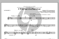 I Will Survive/Survivor (arr. Mark Brymer) - Bb Trumpet 2