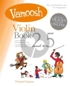 Gregory Vamoosh Violin Book 2.5 (Book with Audio online)