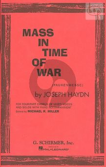 Mass in Time of War (Hob.XXII:9) (Soli-Choir- Orch.)