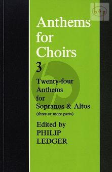Anthems for Choirs Vol.3