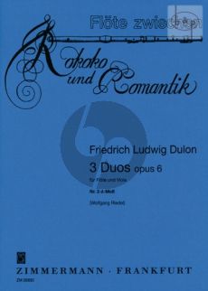 3 Duos Op.6 No.3 d-minor