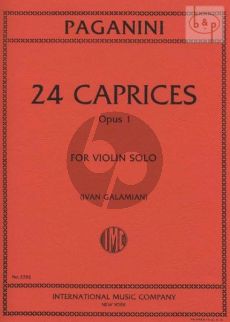 24 Caprices Op.1 Violin solo