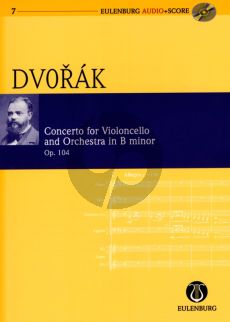 Dvorak Concerto B-minor Op.104 Violoncello and Orchestra (Study Score with Audio CD) (Richard Clarke)