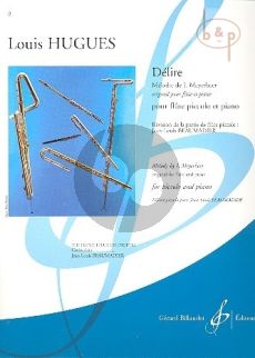 Delire (Melodie de J.Meyerbeer) (orig. Flute)