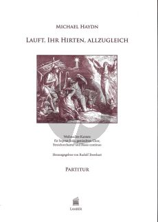 Lauft, ihr Hirten, allzugleich (germ./engl.) (Weihnachts-Kantate) (Sopr.solo-Mixed Chorus- String Orch.-Bc) (Score) (Rudolf Ewerhart)