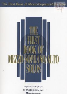 First Book of Mezzo-Soprano/Alto Solos