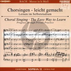 Messe h-moll (Hohe Messe) BWV 232 Sopran 2 Chorstimme