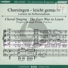 Ein Deutsches Requiem Op.45 Bass Chorstimme