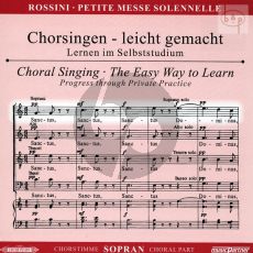 Petite Messe Solennelle CD Sopran Chorstimme