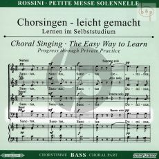 Petite Messe Solennelle CD Bass Chorstimme