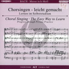 Messe h-moll (Hohe Messe) BWV 232 Alt Chorstimme