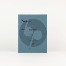 Notes Skizzenbuch fur Noten und Notizen (Jotter for Music and Notes) (32 pages) (235 - 310mm) (14 Systems)