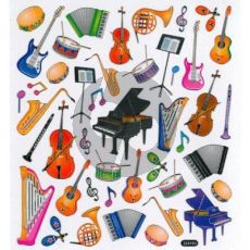 Muziek Instrumenten Stickers (Stickers Musical Instruments)