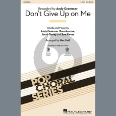 Don't Give Up On Me (arr. Mac Huff)