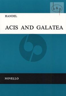 Acis and Galatea HWV49A (STTB soli-Choir-Orch.) (Vocal Score) (edited by Joseph Barnby)