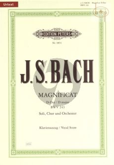 Magnificat D-dur BWV 243 (Zweite Fassung mit 4 weihn.Einlagesatze 1e Fassung)