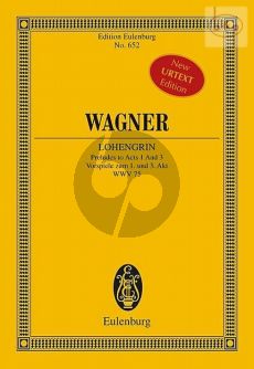 Lohengrin WWV 75 Prelude to Acts 1 and 3 (Study Score)