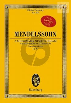 A Midsummer Night's Dream Op.61 5 Orchestral Pieces)