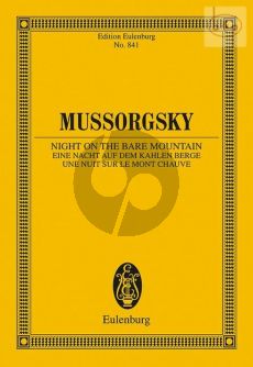 Night on the Bare Mountain (orchestration by Rimsky-Korsakov) (Study Score)