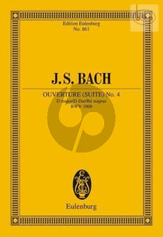 Ouverture (Suite) No.4 D-major BWV 1069 (Study Score)