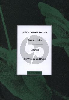 Hille Czardas Op.23 No.3 for Violin and Piano