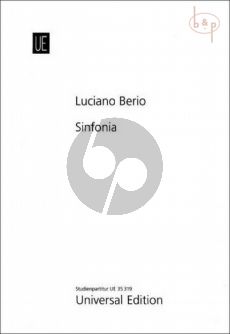 Sinfonia (8 Voices-Orch.)