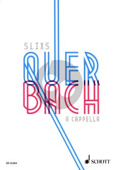 Quer Bach A Cappella mixed choir or soloists (STTB)