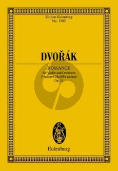 Dvorak Romance f-moll Op.11 Violine und Orchester (Studienpartitur) (Wolfgang Birtel)