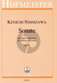 Nishizawa Sonate Op. 103 Fagott und Klavier