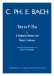 Bach Trio F-dur 2 Englische Hörner-Bc (Rainer Schottstädt)