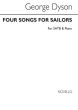 Dyson 4 Songs for Sailors SATB-Piano