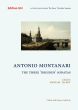 Montanari 3 Dresdner Sonatas Violin-Bc (edited by Michael Talbot)