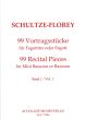 Schultze-Florey 99 Vortragstucke Vol.1 No.1 - 33 Fagottino / Fagott