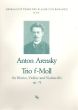 ArenskyTrio f-moll Op.73 Violin-Violoncello-Piano