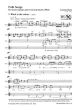 Berio Folk Songs Mezzo Soprano with 7 Instruments (Study Score)