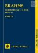 Brahms Serenade No.1 D-major Op.11 (Orch.) (Study Score) (edited by Michael Musgrave) (Henle-Urtext)