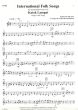 International Folk Songs Violin-Cello and Piano (Score/Parts)