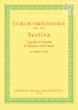 Monteverdi Sestina Lagrime d'Amante al Sepolcro dell'Amata in G dur (SSATB) (edited by Gottfried Wolters)