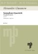 Glazunov Quartett B-dur Op.09 4 Saxophonen (SATBar) (Studienpartitur)