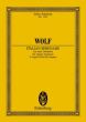 Wolf Italienische Serenade G-dur Orchester Studienpartitur