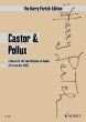 Partch Castor & Pollux A Dance for the Twin Rhythms of Gemini (1st Version 1952)) for 6 dancers and instrumental ensemble Score