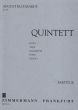 Klughardt Quintett Op.79 5 Blaser Taschenpartitur