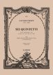 Boccherini 6 Quintetti Op.55 Oboe[Flute]-2 Vi.-Va.-Vc. (Parts)