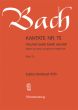 Bach Kantate No.70 BWV 70 - Wachet! betet! betet! wachet! (Wacth ye!, pray ye!, pray ye!, watch ye!) (Deutsch/Englisch) (KA)