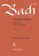 Bach Kantate BWV 98 - Was Gott tut, das ist wohlgetan (Deutsch) (KA)
