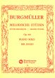 Burgmuller 25 Melodische Etuden / 25 Melodic Studies Op.100 for Piano (edited by Ber Joosen)