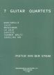 Staak 7 Guitar-Quartets (playing score)