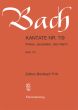 Bach Kantate No.119 BWV 119 - Preise, Jerusalem, den Herrn (Deutsch) (KA)
