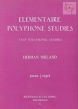 Elementaire Polyphone Studies / Easy Polyphonic Studies Vol.1 for Piano or Organ