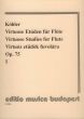 Kohler Virtuose Studies Op.75 Vol.1 Flute (edited by Henrik Prőhle)